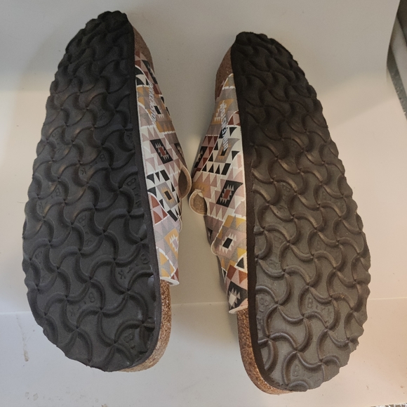 NWOT Vegan Birkenstock Florida Aztec print. Sz 38 N - Picture 7 of 7